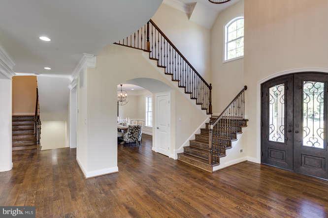 9423 Old Courthouse Road Vienna, VA 22182 - Photo 3 of 30 a view of entryway and hall with wooden floor