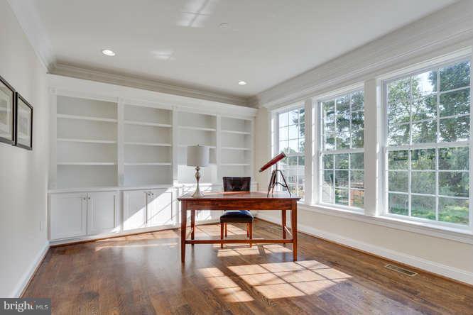 9423 Old Courthouse Road Vienna, VA 22182 - Photo 8 of 30 a view of a workspace with furniture and a window