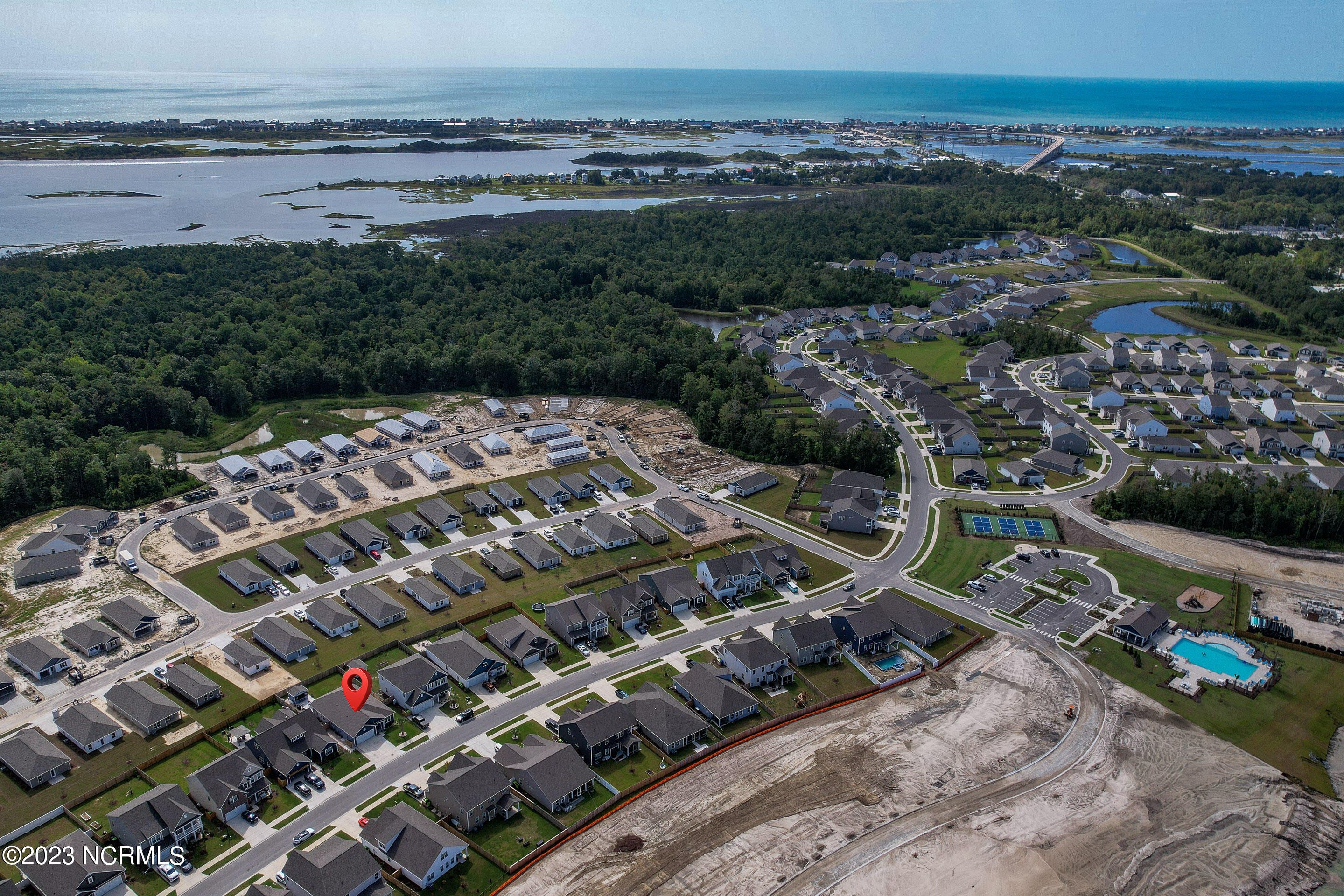 416 Edgewater Way Surf City, NC 28445 - Photo 34 of 35 Drone