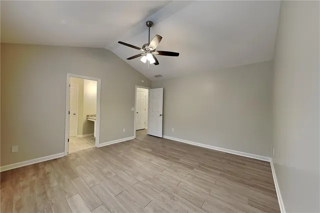 wooden floor in an empty room