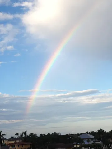 a view of city and mountain