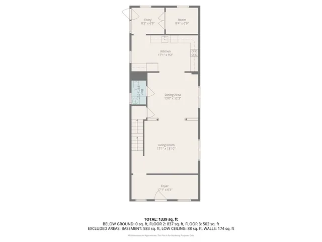 a picture of a floor plan