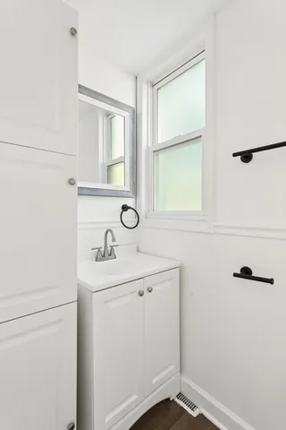 a utility room with a window dryer and washer