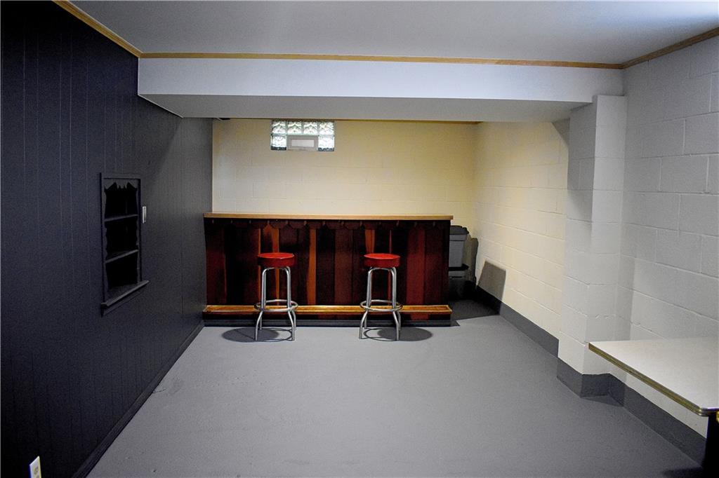 143 Lyon Avenue Rochester, PA 15074 - Photo 13 of 14 Game Room/ Bar -- Behind the bar has a sink with running water