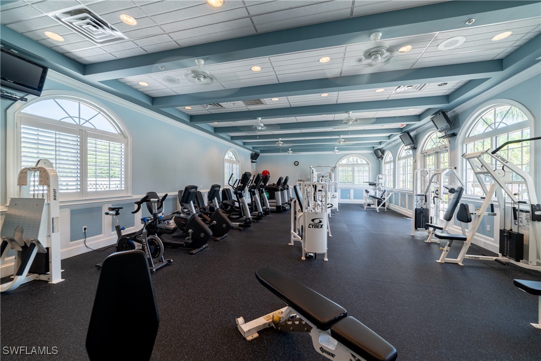 12977 Turtle Cove Trail North Fort Myers, FL 33903 - Photo 44 of 45 a view of a room with gym equipment