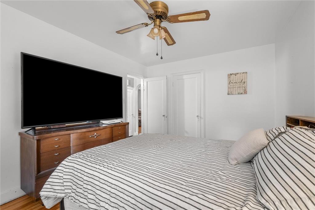 429 Marwood Road Cabot, PA 16023 - Photo 11 of 35 a bedroom with a bed and a flat screen tv