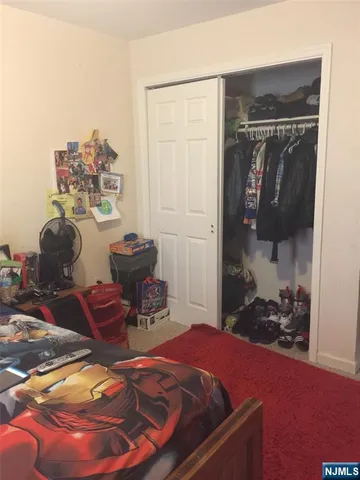 a room with gym equipment