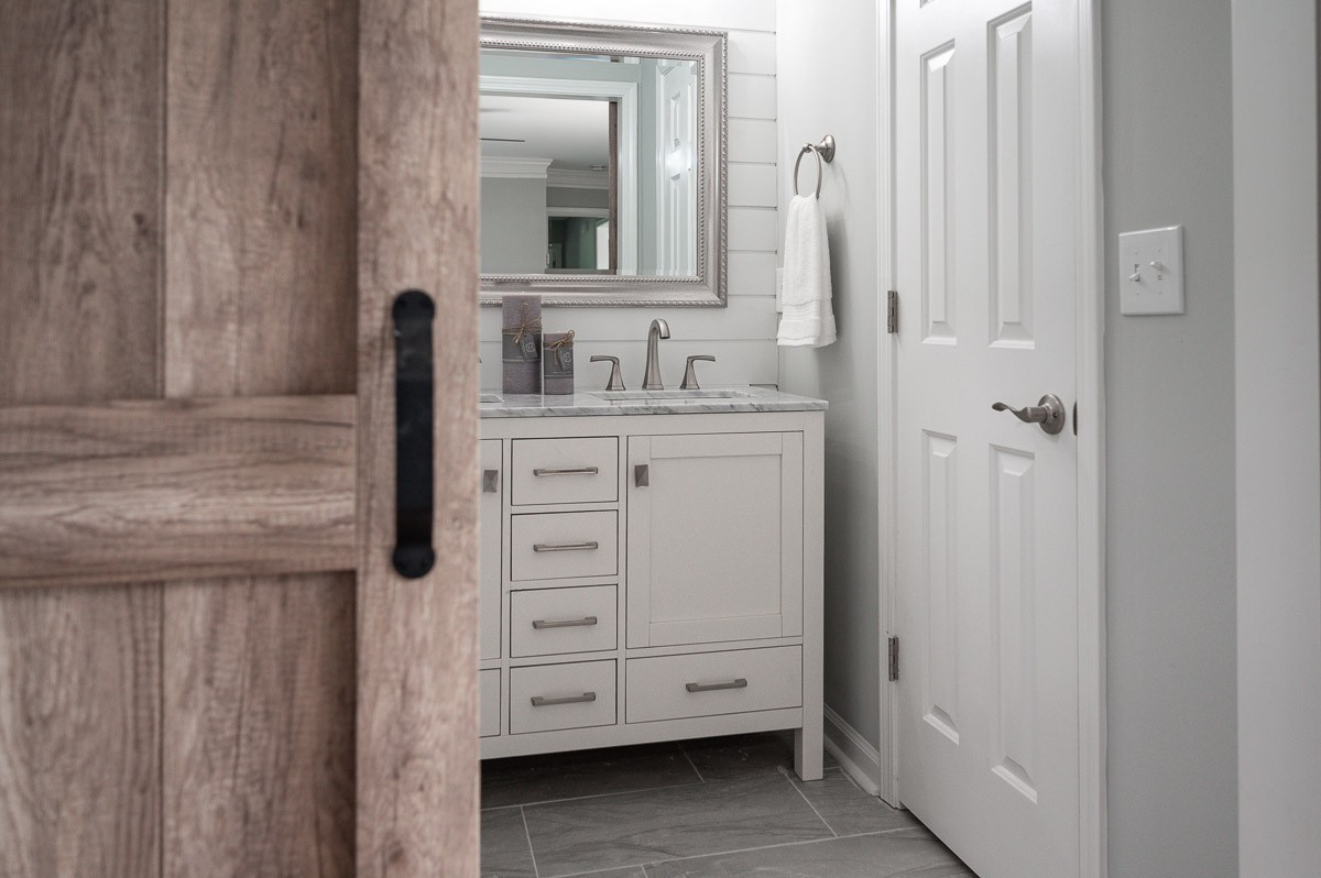 847 General George Patton Road Nashville, TN 37221 - Photo 26 of 41 a bathroom with a sink and a mirror