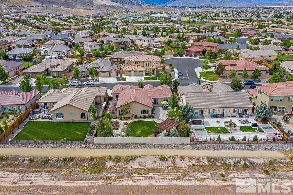 2905 Bull Rider Drive Reno, NV 89521 - Photo 8 of 33 an aerial view of residential houses with outdoor space