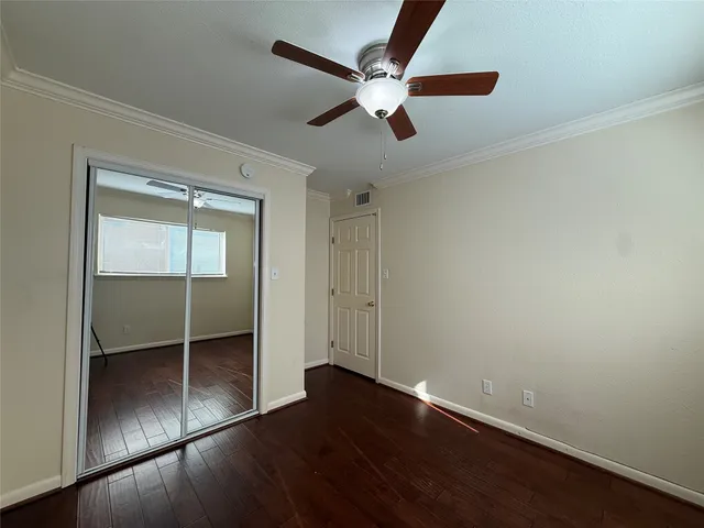 a view of a backyard with a tv