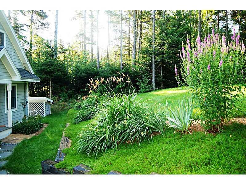 336 Edelheid Road Rangeley, ME 04970 - Photo 32 of 35 Yard/Garden. Beautifully landscaped...