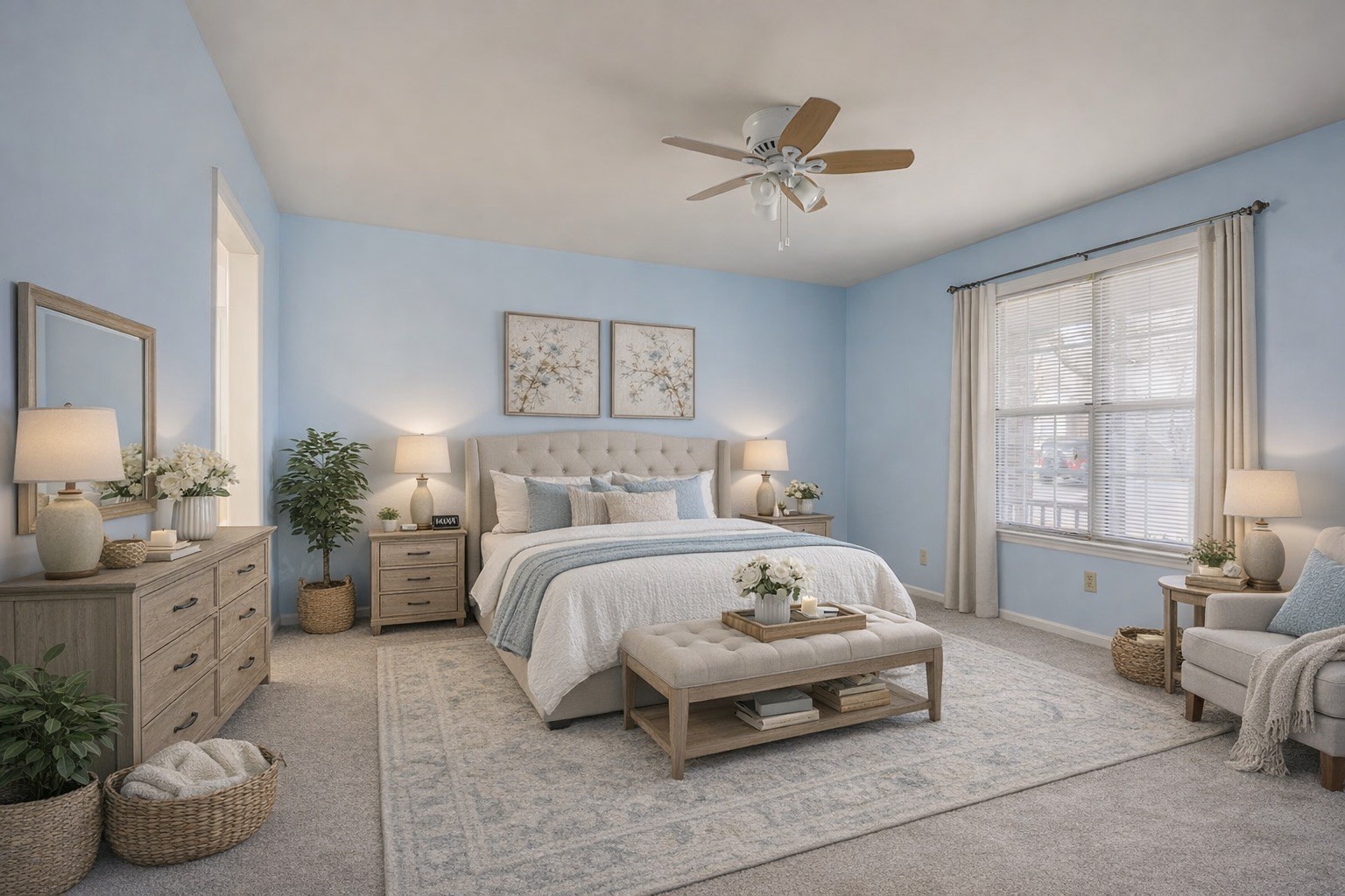 230 Pepper Ridge Circle Antioch, TN 37013 - Photo 10 of 21 a bedroom with a bed and a couch