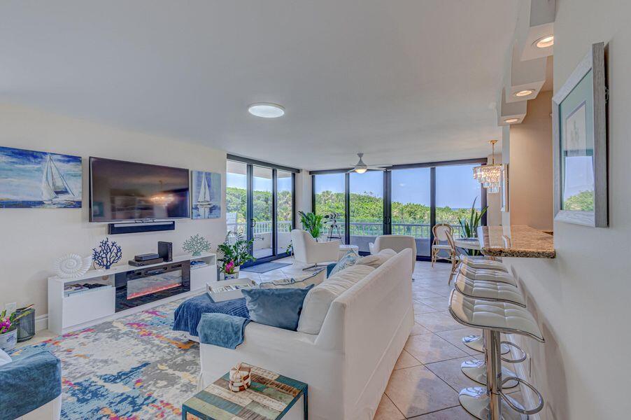 5550 North Ocean Drive, Unit 3C Riviera Beach, FL 33404 - Photo 11 of 67 LIVING ROOM