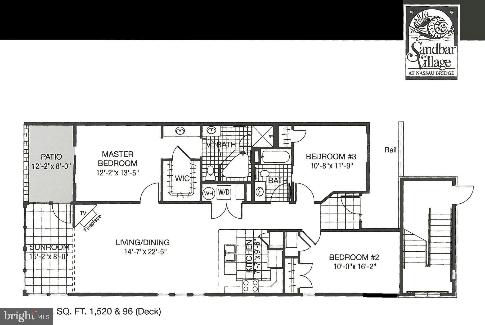 17476 Slipper Shell Way, Unit 10 Lewes, DE 19958 - Photo 27 of 29 Floor Plan