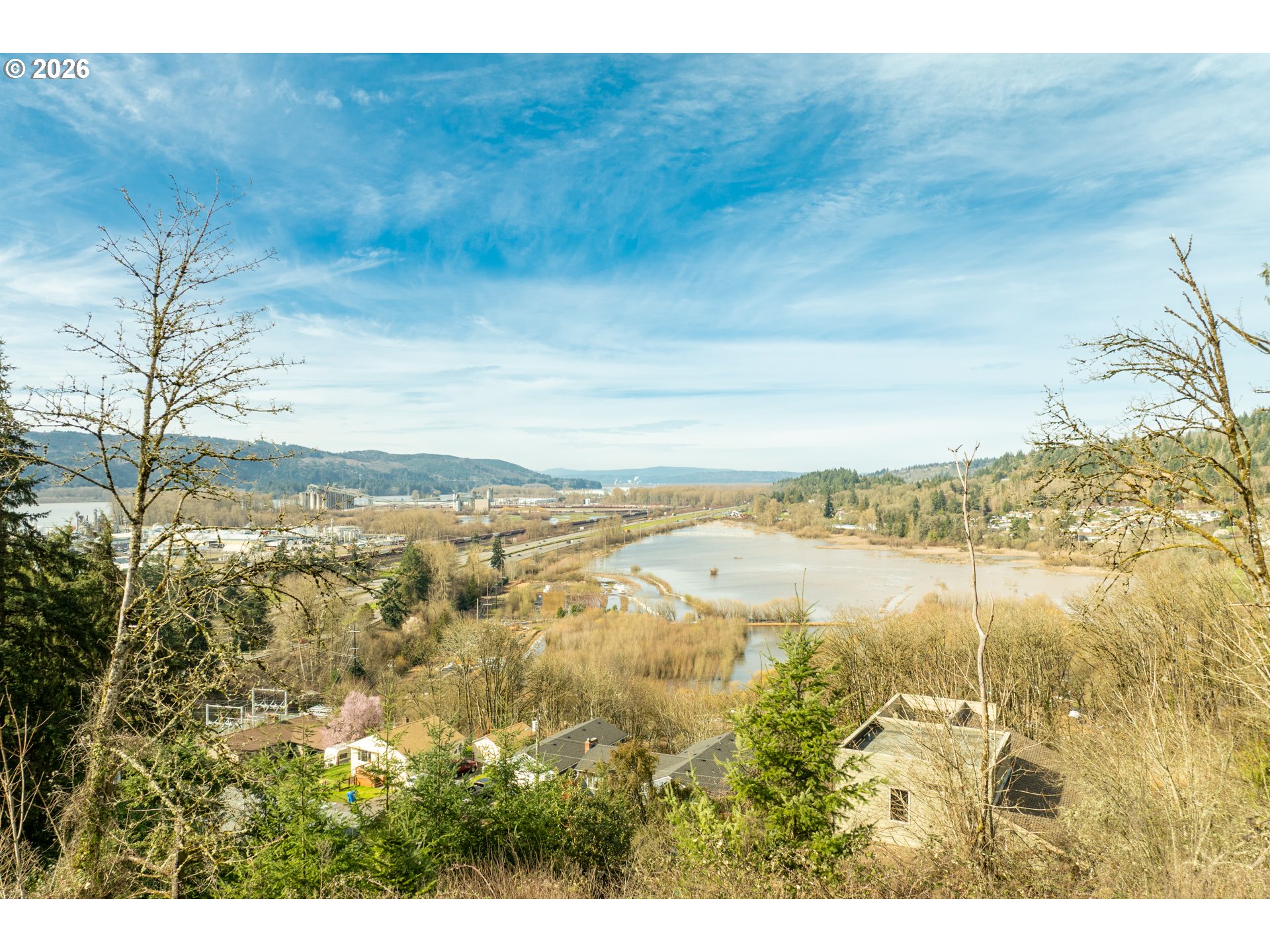 Spencer Creek Road Kalama, WA 98625 - Photo 19 of 29 a view of lake view and mountain