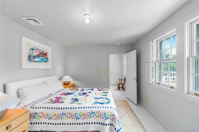 a view of a patio with a yard