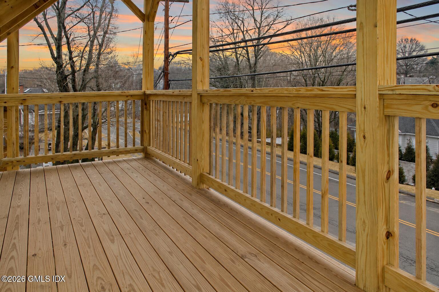 272 Valley Road, Unit 2 Cos Cob, CT 06807 - Photo 3 of 21 272VR 2nd floor deck empty