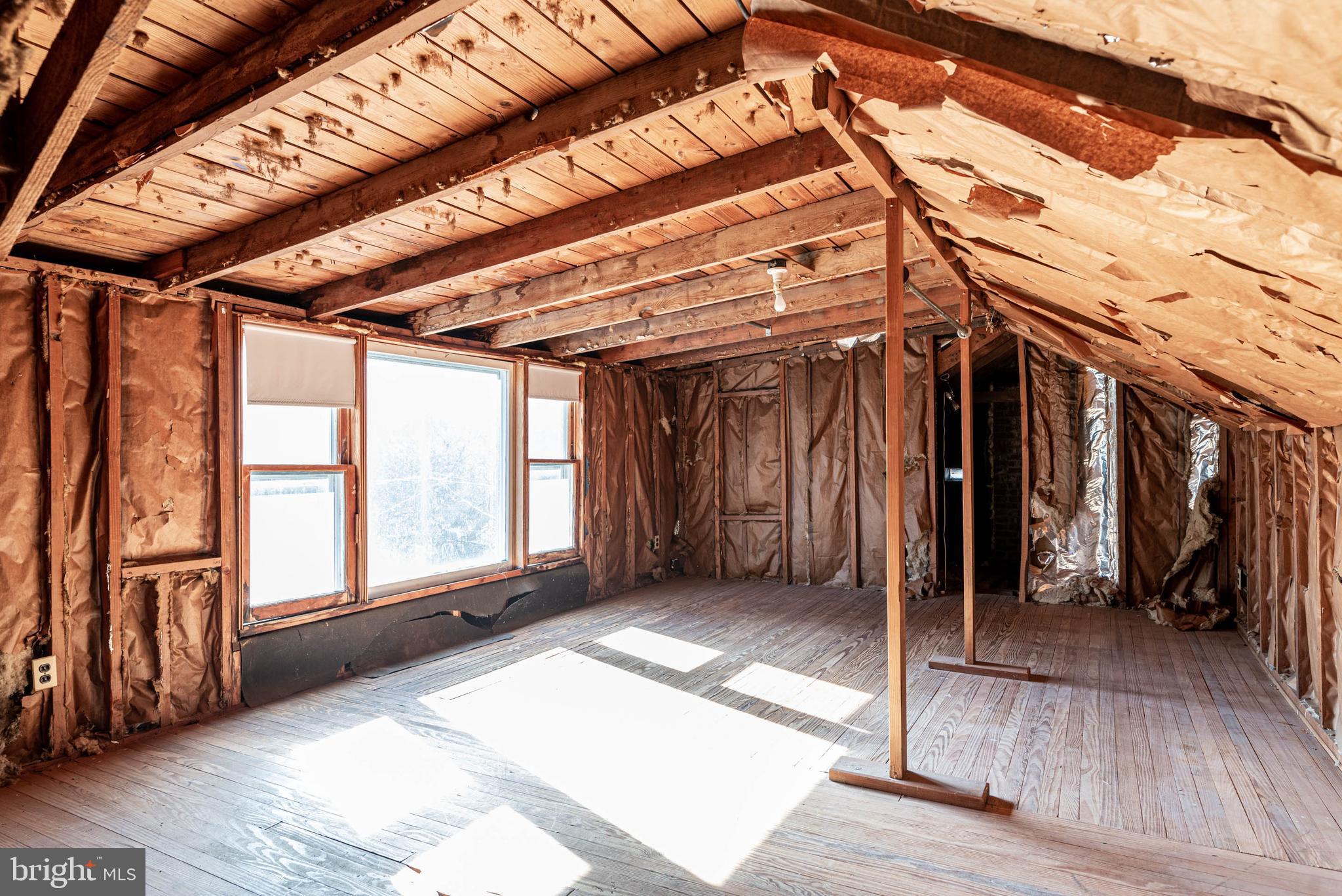 405 Sugartown Road Wayne, PA 19087 - Photo 18 of 25 Light Filled Attic with Picture Window