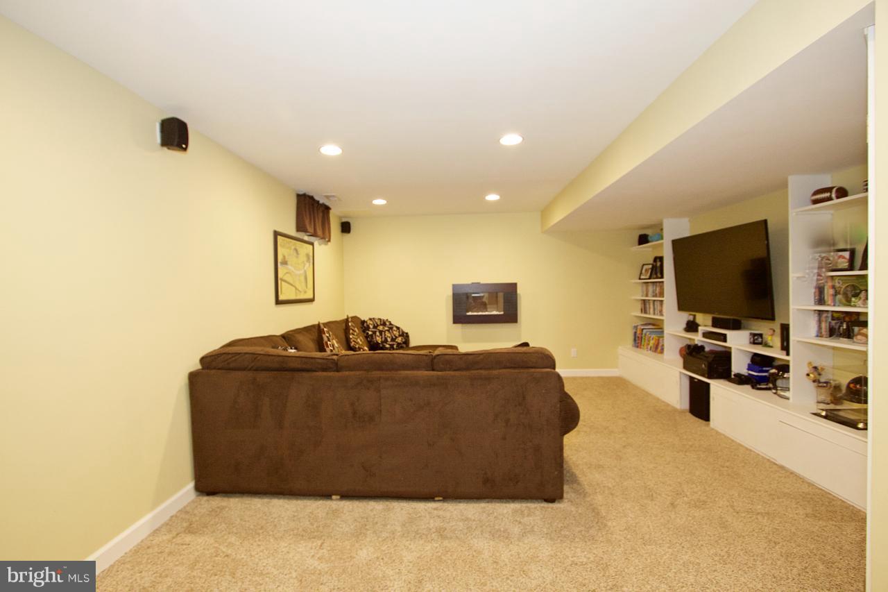 425 Spry Island Road Joppa, MD 21085 - Photo 21 of 30 Finished Basement with built in bookcases