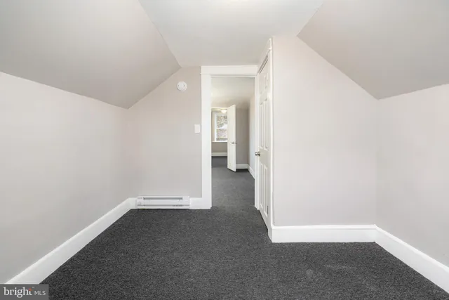 a view of hallway with window