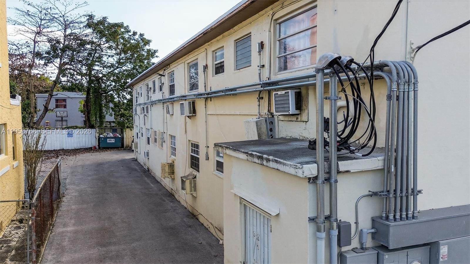 1736 Northwest 19th Street Miami, FL 33125 - Photo 11 of 17 a view of a back yard of the building