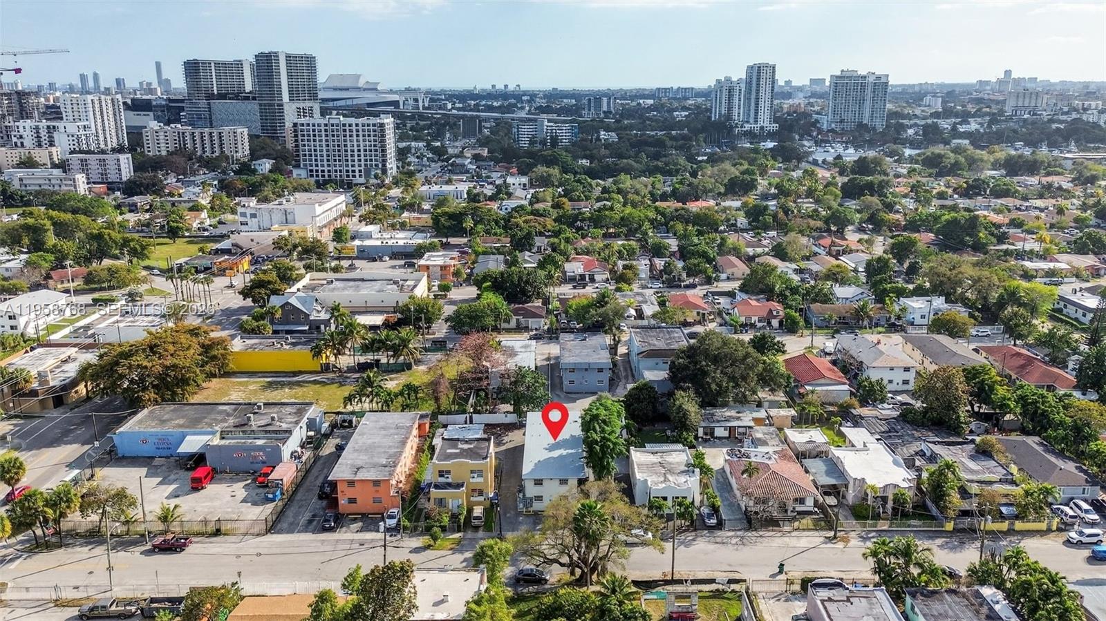 1736 Northwest 19th Street Miami, FL 33125 - Photo 16 of 17 an aerial view of a city