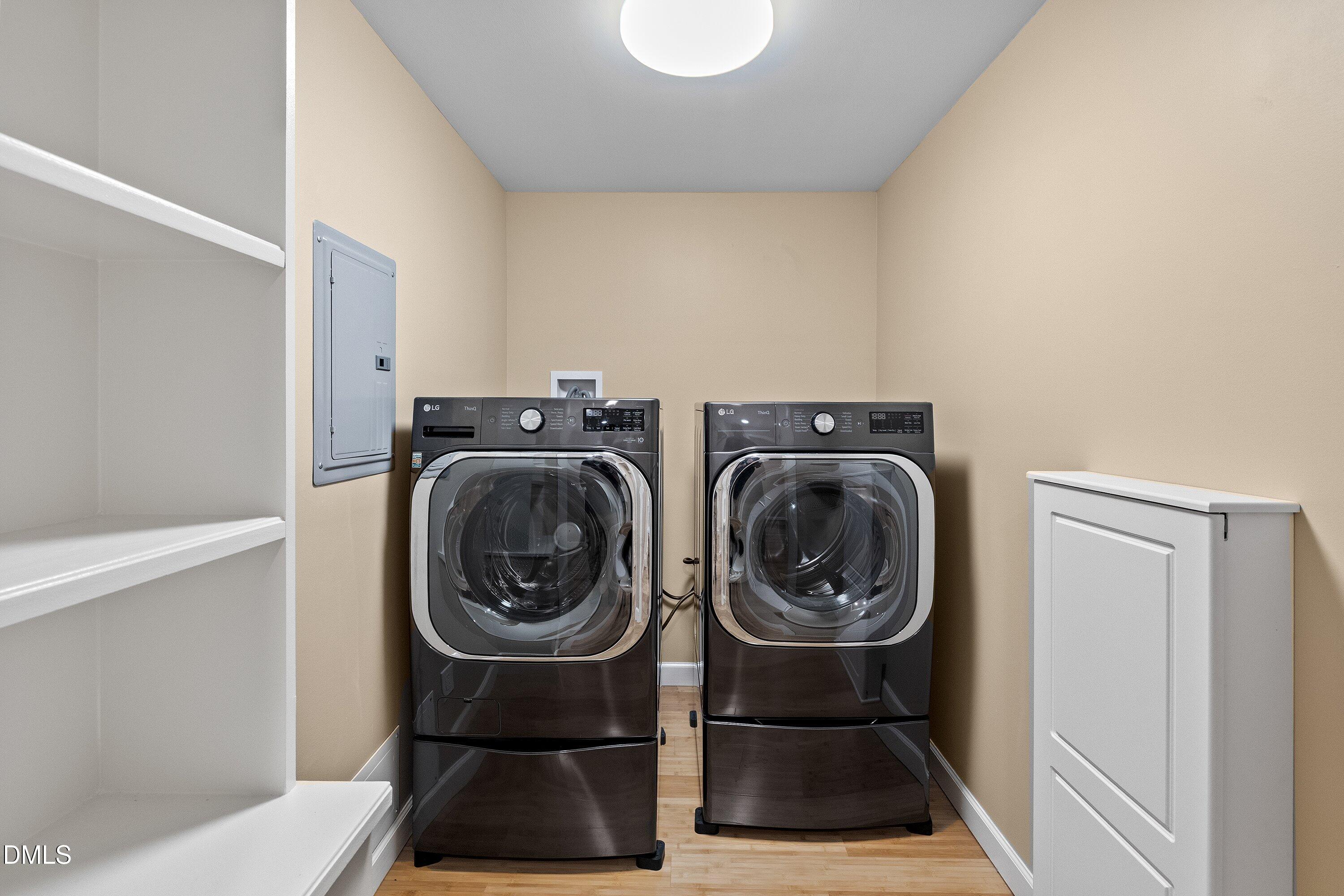 8133 Holly Forest Road Wake Forest, NC 27587 - Photo 32 of 50 a view of washer and dryer