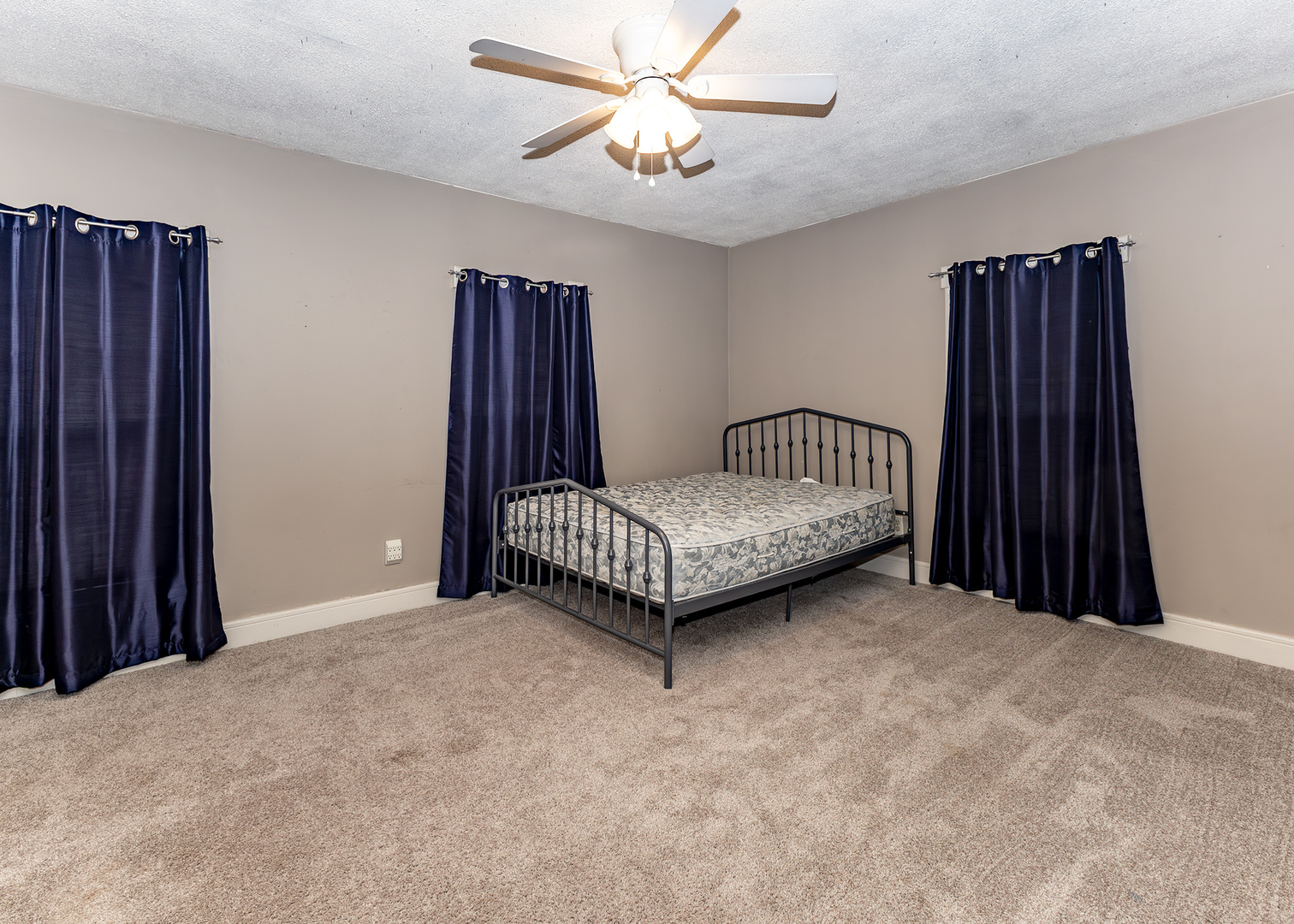 227 East 2nd Street Mineral, IL 61344 - Photo 24 of 28 a view of a bedroom with furniture and ceiling fan