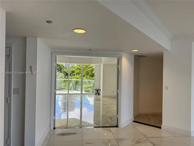 a view of an entryway