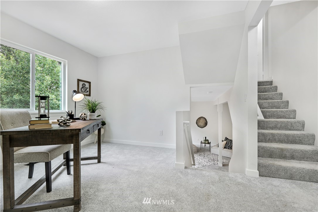 2807 Mill Avenue South Renton, WA 98055 - Photo 26 of 34 a view of a workspace with furniture and a window