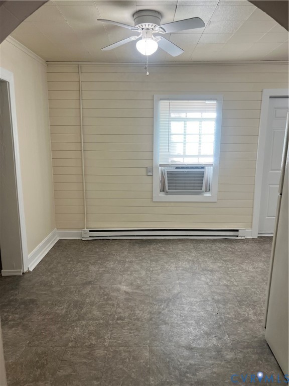 904 Cedar Level Road Hopewell, VA 23860 - Photo 4 of 11 Unfurnished room with a baseboard radiator, wood w