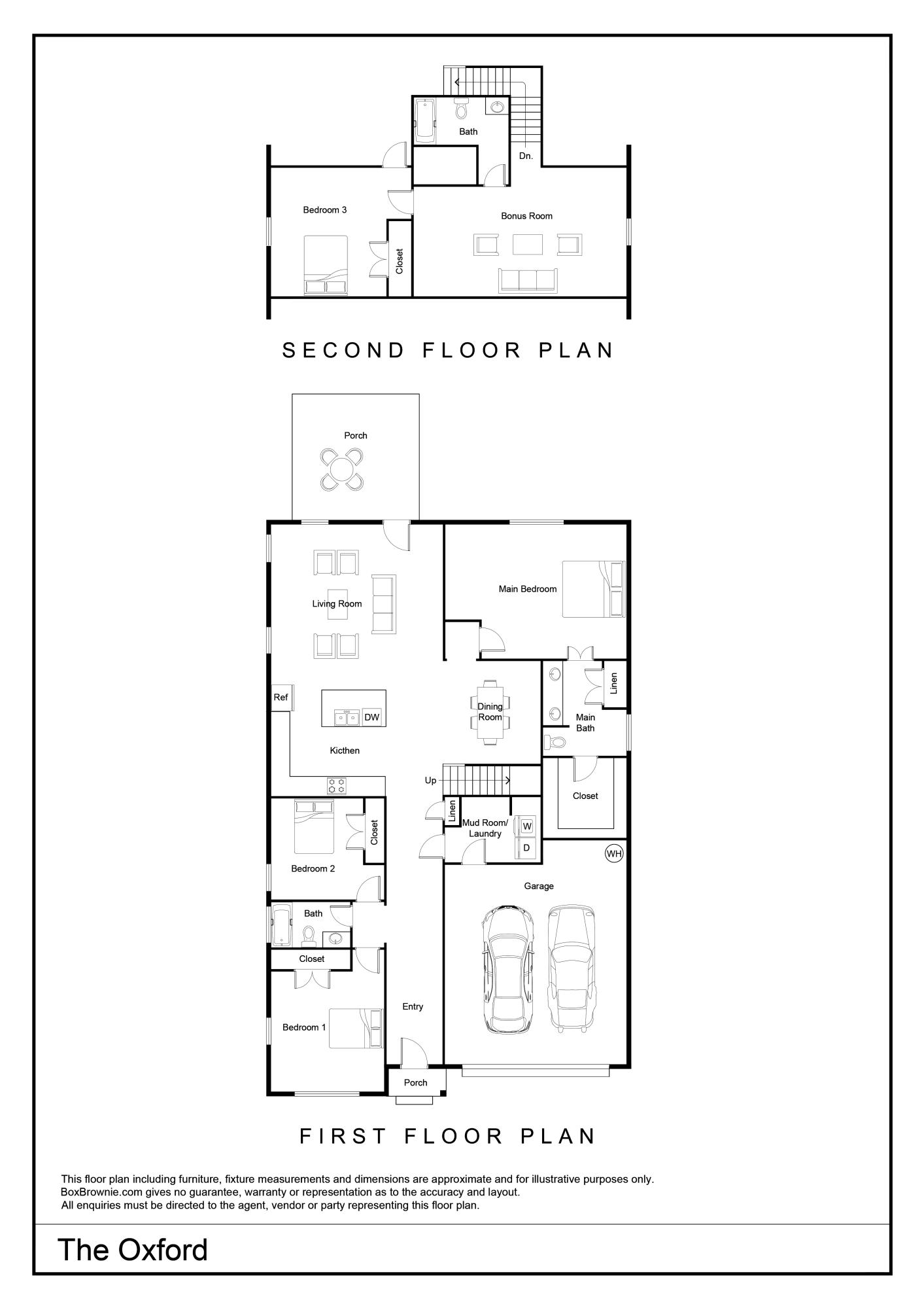 0 Lemonade Street, Unit 85 Chattanooga, TN 37421 - Photo 3 of 3 The Oxford Floor Plan
