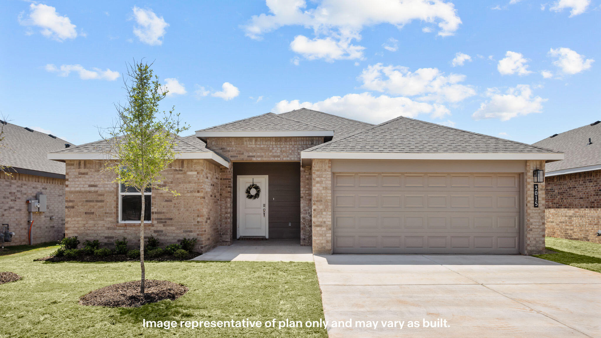 2316 150th Place Lubbock, TX 79423 - Photo 1 of 22 a front view of a house with garden