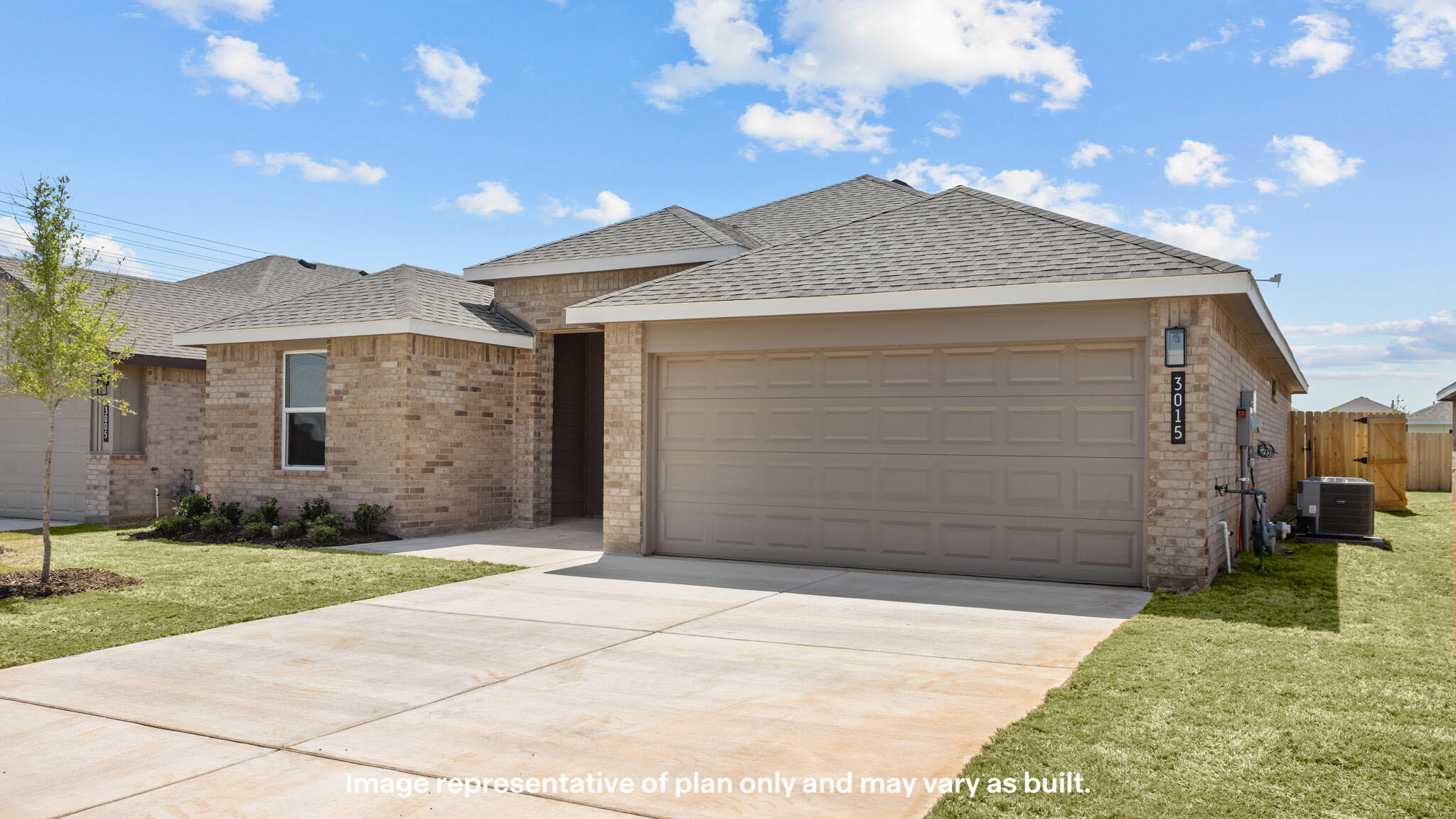 2316 150th Place Lubbock, TX 79423 - Photo 2 of 22 a front view of a house with a yard