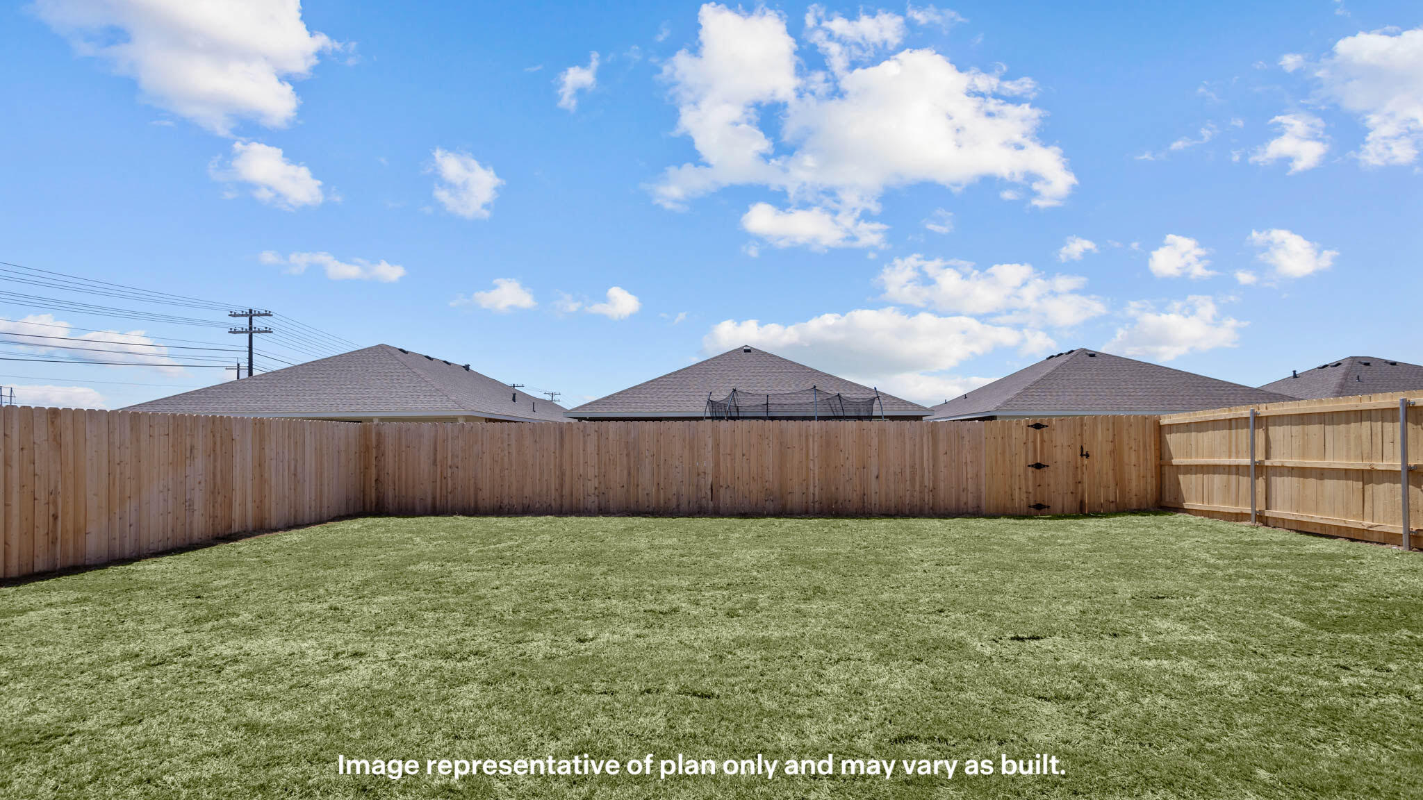 2316 150th Place Lubbock, TX 79423 - Photo 21 of 22 a view of a backyard