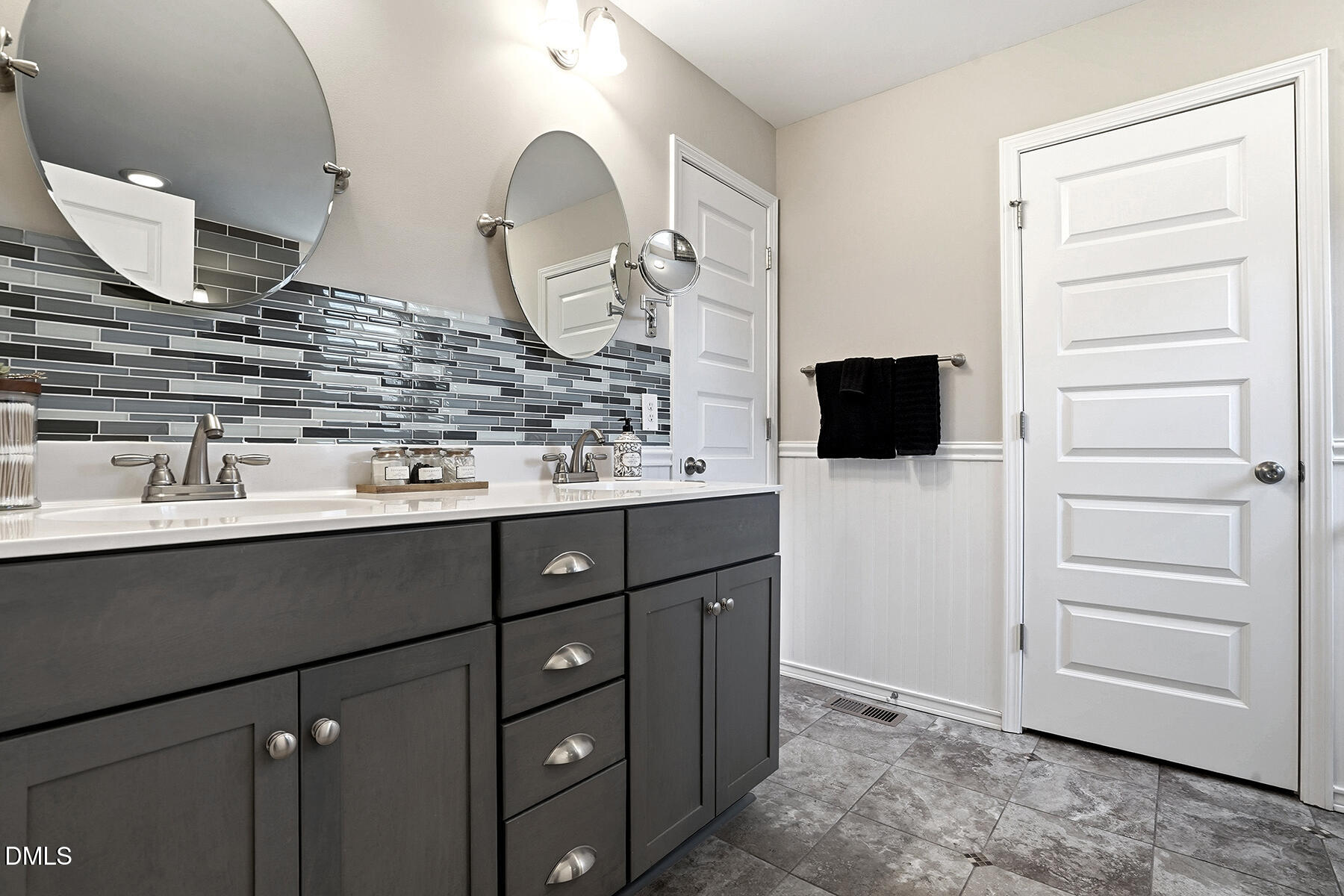 240 North Ridge Drive Louisburg, NC 27549 - Photo 24 of 31 a bathroom with a sink and a mirror