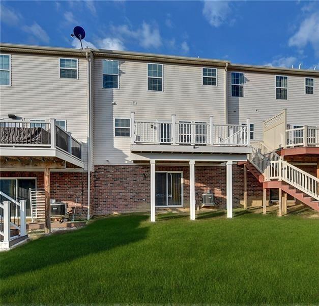 113 Maple Ridge Court Canonsburg, PA 15317 - Photo 14 of 27 a view of an house with backyard porch and sitting area