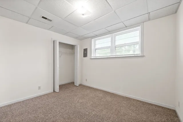 a view of empty room