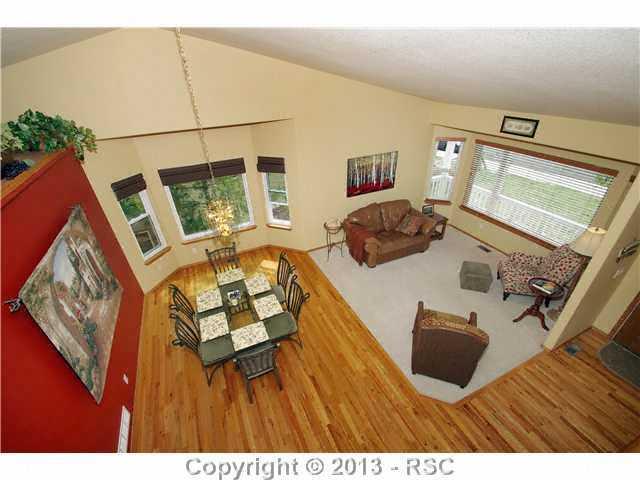 7780 Julynn Road Colorado Springs, CO 80919 - Photo 6 of 25 Overhead of the Formal Living Spaces & Entryway