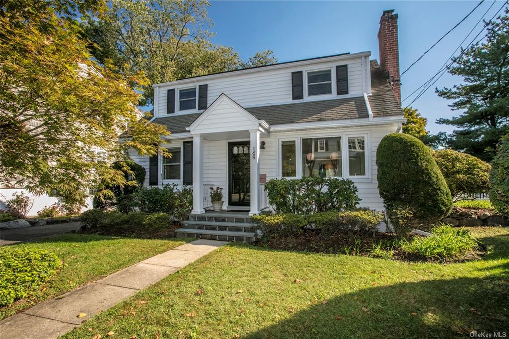 Curb appeal and charm sitting on a quiet tree-lined street just blocks from downtown Mamaroneck Village.