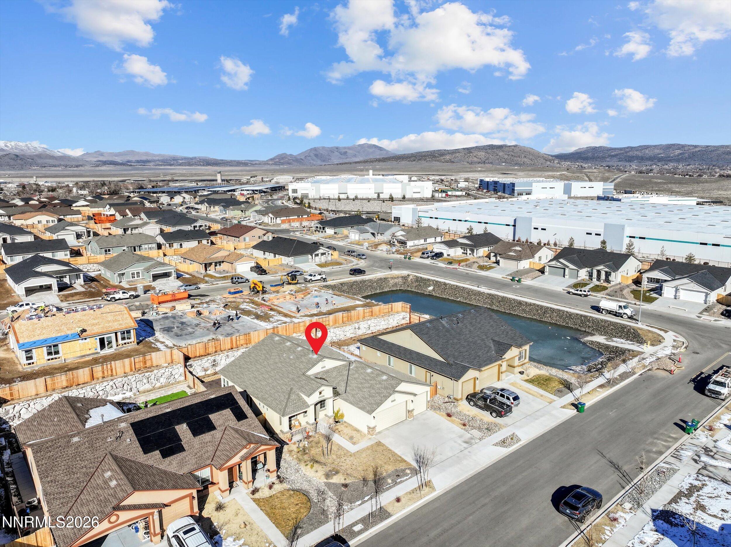 11125 Gallaudet Drive Reno, NV 89506 - Photo 28 of 32 an aerial view of residential houses with outdoor space