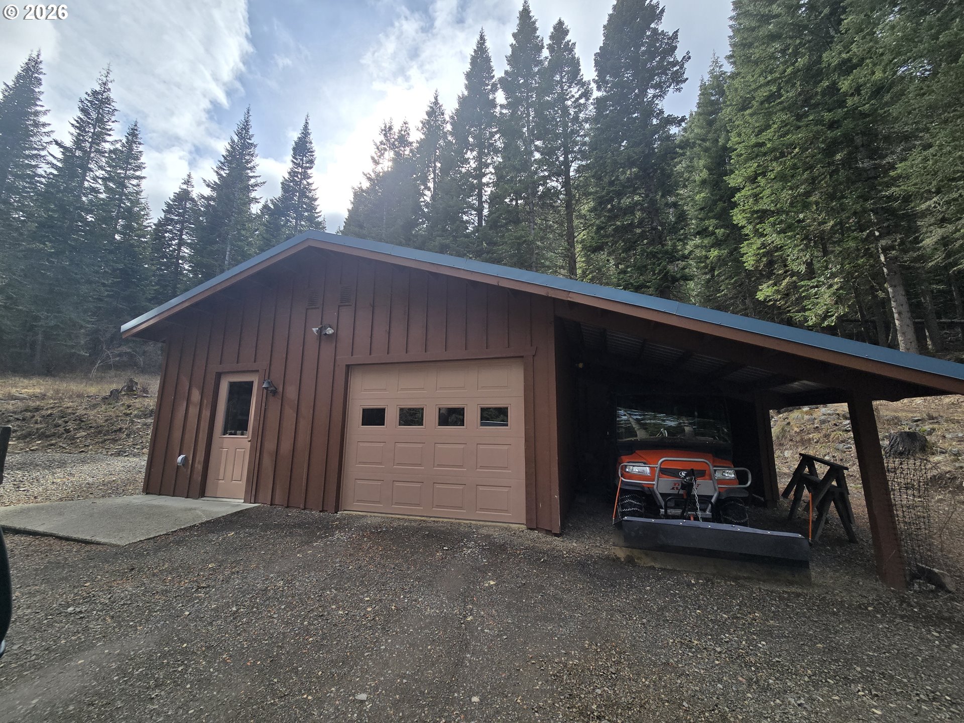 64276 Tamarack Road Lostine, OR 97857 - Photo 18 of 23 a view of a car garage