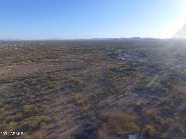 a view of city and mountain