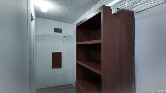 a close view of an entryway