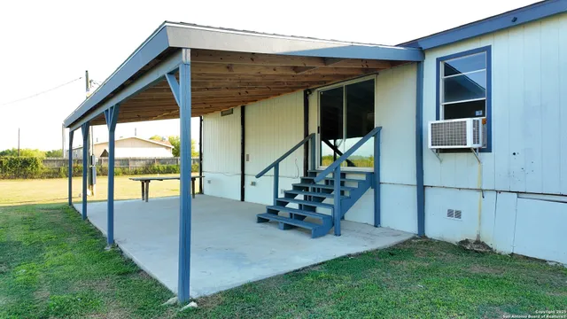 a view of outdoor space and porch