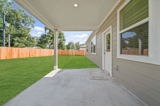 a view of green field with grass