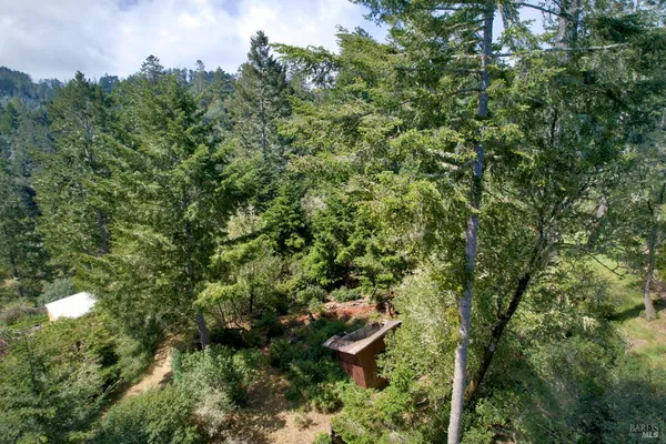a backyard of a house with lots of green space and outdoor seating
