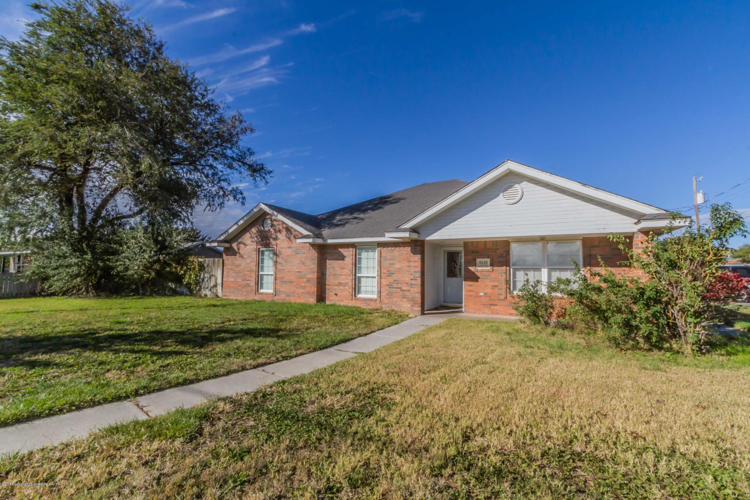 8118 South Western Street Amarillo, TX 79110 - Photo 1 of 48 front view 2