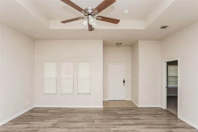 wooden floor in an empty room