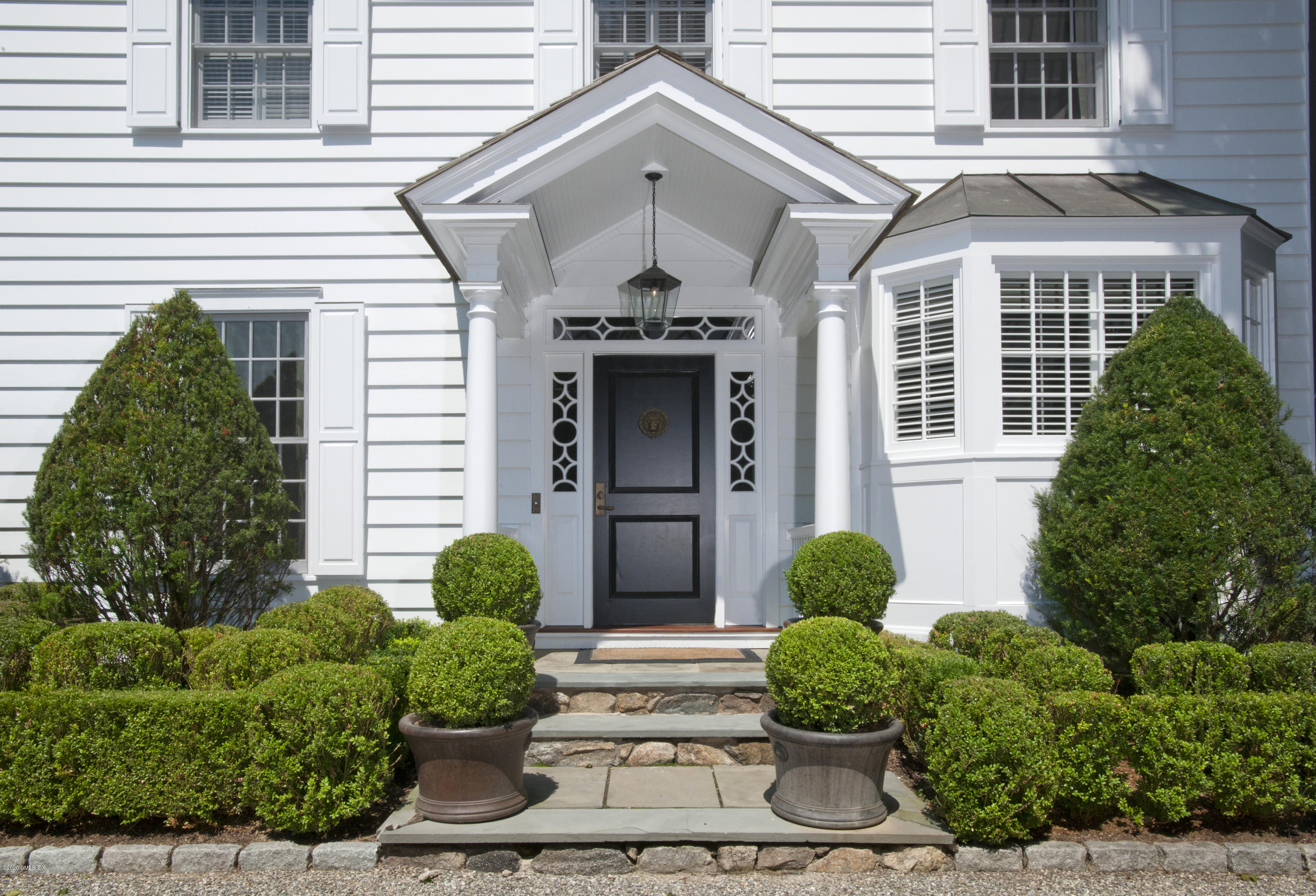 176 Stanwich Road Greenwich, CT 06830 - Photo 3 of 29 a front view of a house